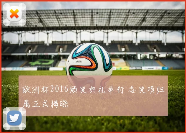 欧洲杯2016颁奖典礼举行 各奖项归属正式揭晓