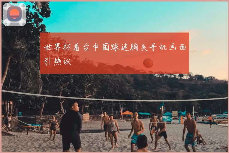 世界杯看台中国球迷胸夹手机画面引热议